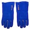Forney 13 in. Insulated Leather Welding Gloves Blue XL, PR 53423 - alternate 2