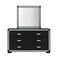 Global Furniture Usa Contemporary Soleil Charcoal Queen Bed Group SOLEIL-CHARCOAL-QBG - alternate 3