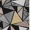 Homeroots 8' X 10' Black Beige And Gray Geometric Washable Indoor Outdoor Area Rug 600351 - alternate 3