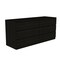 Homeroots 60" Black Wood Six Drawer Dresser 543999 - alternate 2