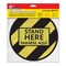 C.H. Hanson C.H. Hanson Bilingual Yellow Social Distancing Decal 0.08 in. H X 10 in. W 15092 - alternate 2