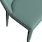 Leisuremod Seville Modern Leather Dining Side Chair with Iron Legs in Green SC48G - alternate 5
