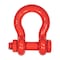 Mytee Products 4PK 1 1/4inAnchor Shackle Forged Carbon Steel w/Safety Screw Pin 24,000lbs WLL, 4PK SHACKLE-ANCHOR-BT-114x4 - alternate 2