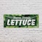 Signmission Farm Fresh Lettuce, 18 Inch x 48 Inch, Vinyl Banner B-30600 - alternate 2
