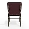 Flash Furniture Hercules Church Chair, 19-1/4 in W 25" L 33-1/4" H, Fabric Seat FD-CH02185-GV-005-GG - alternate 2