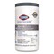 Clorox Cleaner Disinfectant Wipes, 1-Ply, 6.75" x 8", White, 85/Can, PK6 31757 - alternate 5