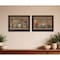 Homeroots Set Of Two Shelf Treasures 3 Black Framed Print Wall Art, 2PK 407162 - alternate 2