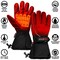 Actionheat AH-GV-AA-01-M Battery Heated Gloves, Men's, One-Size, Elastic Cuff, Leather/Nylon/Polyester, Black AHGVAAMPDQ - alternate 3