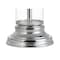 Jonathan Y Astor 29" Glass LED Table Lamp, Clear/Chrome, 2PK JYL4014A-SET2 - alternate 3