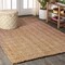 Jonathan Y Espina Hand Woven Herringbone Chunky Jute Natural 4 ft. x 6 ft. Area Rug NFR101A-4 - alternate 2