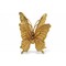 Homeroots Gold Cast Iron Double Butterfly Sculpture 401796 - alternate 2