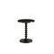 Homeroots 22" Black Solid Wood Round End Table 286293 - alternate 1