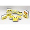Ashley Productions Non-Magnetic Mini Whiteboard Erasers, Emotions Icons, 10PK 78005 - alternate 2