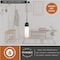 Vaxcel Thalia Matte Black Contemporary Mini Pendant Ceiling Light White Pill Glass P0421 - alternate 2