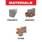 Diablo SPEEDemon 1/4 in. X 6 in. L Carbide Red Granite Hammer Drill Bit Hex Shank DMARG1070 - alternate 3