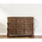 Homeroots 44" Brown Solid Wood Nine Drawer Triple Dresser 285585 - alternate 2