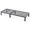 Leisuremod Chelsea Modern Outdoor Chaise Lounge Chair With Black Cushions CLBL-77BL2 - alternate 2