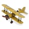 Homeroots 6" Yellow and Black Metal Hand Painted Model Airplane Tabletop Sculpture 489461 - alternate 1