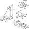 Prime-Line Storm and Screen Door Closer Jamb Bracket Repair Kit, White K 55602 - alternate 3