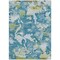 Homeroots 5' X 8' Denim Blue And Olive Green Abstract Washable Indoor Outdoor Area Rug 609595 - alternate 2