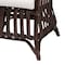 Bali & Pari Brooklyn Bohemian Very Dark Brown Rattan Arm Chair 248-13847-ZORO - alternate 4