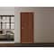 Sartodoors Sliding Pocket Door 24 x 84 inches, BASIC 3001 Walnut Franko, Kit Rail Hardware, Solid Wood Inter BASIC3001PD-GOFR-2484 - alternate 2