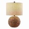 Jonathan Y Camilo 21.5" Modern Coastal Woven Rattan Globe LED Table Lamp, Brown JYL6514A - alternate 1