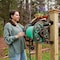 Liberty Garden 125 Ft. x 5/8'' Bronze Steel Hose Reel 708 - alternate 3