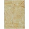 Homeroots 5' X 8' Gold Copper And Brown Geometric Washable Indoor Outdoor Area Rug 594786 - alternate 2