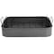 Gibson Greystone 2 Piece Carbon Steel 16.25in. Turkey Roaster Set in Speckled Grey 82665.02R - alternate 2