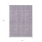Homeroots 3' X 5' Purple And Ivory Geometric Washable Indoor Outdoor Area Rug 595589 - alternate 4