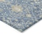 Homeroots 5' X 8' Denim Blue Ivory And Beige Oriental Washable Indoor Outdoor Area Rug 598035 - alternate 4