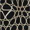 Homeroots 3' X 5' Black Ivory And Beige Abstract Washable Indoor Outdoor Area Rug 600516 - alternate 2