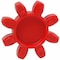 Timken Lovejoy 2.56 in. Outside diameter, Jaw Coupling, Spider, Urethane GS 28 SPIDER 98A RED - alternate 1