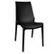 Leisuremod Kent Outdoor Dining Side Chair, Black KC19BL - alternate 1