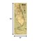 Homeroots 16" X 36" Map Of Jacksonville Florida Vintage Poster Wall Art 391986 - alternate 2