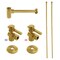 Kingston Brass Plumbing Sink Trim Kit with Bottle Trap, Brushed Brass CC43207DLLKB30 - alternate 1
