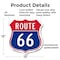 Signmission Route Marker Shield Sign Route 66, 12 Inch X 12 Inch, Plastic Sign SHI-P-12-459 - alternate 2