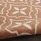 Homeroots 4' X 6' Copper Geometric Indoor Outdoor Area Rug 572561 - alternate 5