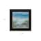 Homeroots Blue Horizons Ocean View Black Framed Print Wall Art 415904 - alternate 2