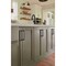 Amerock Ville 6-5/16 inch (160mm) Center-to-Center Matte Black Cabinet Pull, 10PK 10VMP36777FB - alternate 2