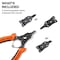 Klein Tools 6-in-1 Interchangeable Snap Ring Pliers 73066 - alternate 4