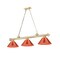 Z-Lite Cordon Heritage Brass 3 Light Billiard 2306-3HBR-PRD - alternate 1