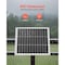 Vevor Solar Battery Trickle Charger 12V Built-in Controller for Fencer Farm 20W - alternate 4
