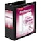Cardinal Performer ClearVue Slant-D Ring Binder - 4in Binder Capacity - Letter - 8 1/2in x 11in Sheet Size 17811CB - alternate 1