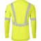 Ironwear Elastex Class 3 Hi Vis Flame Retardant Long Sleeve Shirt with GeoFlect Reflective Tape, Lime, Medium 7144FR-L-MD - alternate 2