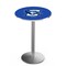 Holland Bar Stool Co 42" Stainless Steel Creighton Pub Table, 36" dia. Top L214S4236Crghtn - alternate 1