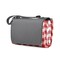 Picnic Time Family Of Brands Blanket Tote XL Outdoor Picnic Blanket, Red & White Gingham Pattern with Gray Flap 920-00-300-000-0 - alternate 4