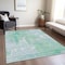 Homeroots 3' X 5' Sky Blue And Blue Abstract Washable Indoor Outdoor Area Rug 609220 - alternate 2