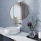 Apollo Tile Terra Mia 8.1 in. x 9.25 in. Matte Blue Porcelain Hexagon Wall and Floor Tile 9.93 sqft/case, 25PK TER88BLUSPKA - alternate 2